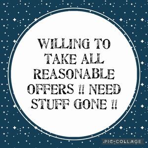 Willing to take offers !!